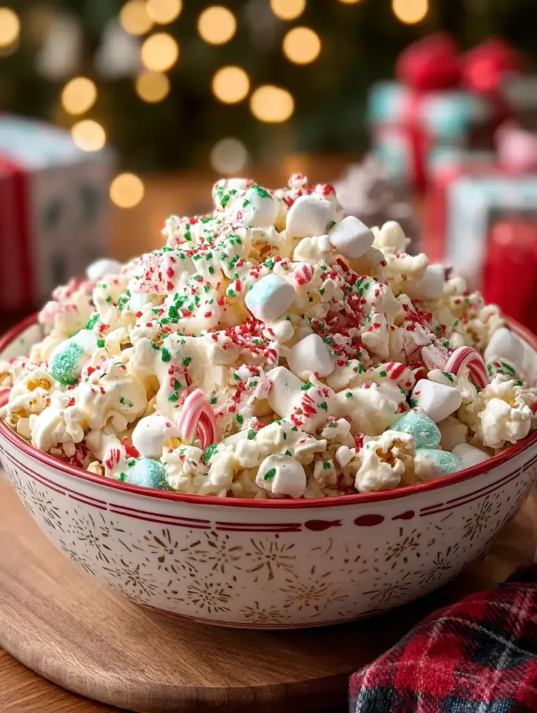 Snowy Christmas Crunch Bowl