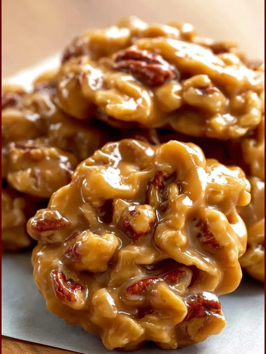 Soft Caramel Pecan Clusters (Southern-Style): A Gooey Southern Candy Classic