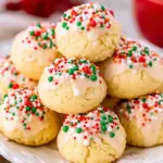 Italian Christmas Sprinkle Cookies