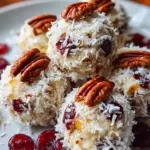 Pineapple Cranberry Coconut Pecan Cheese Balls