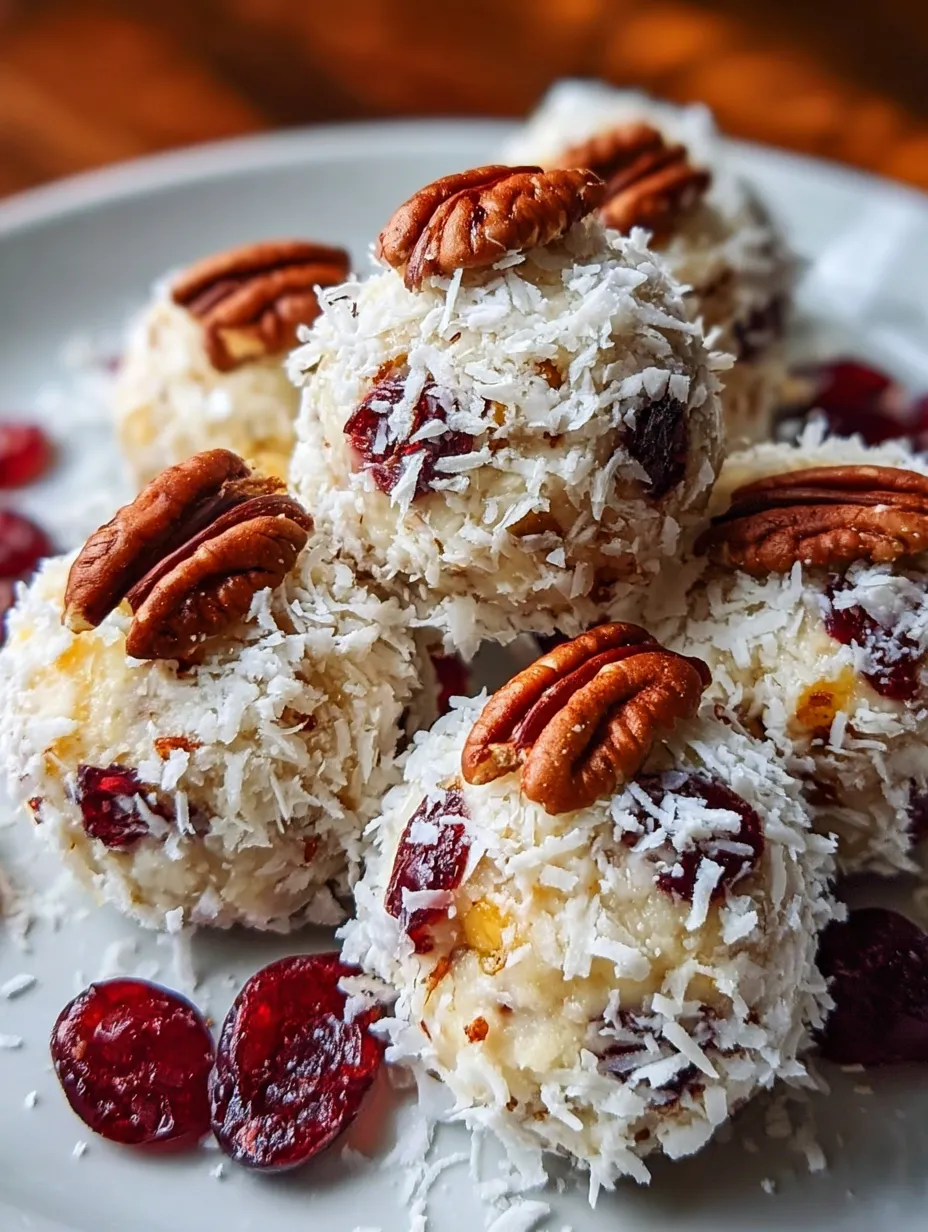 🍍 Pineapple Cranberry Coconut Pecan Cheese Balls: The ULTIMATE Holiday Treat!