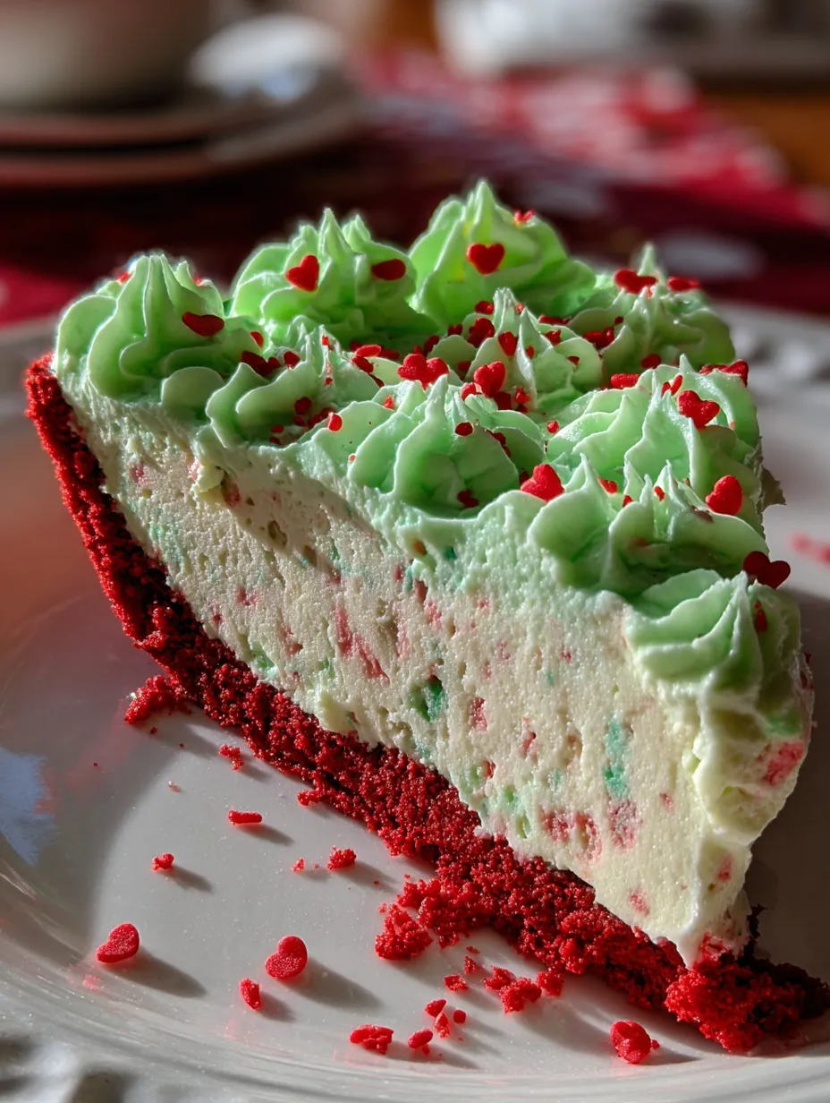 No-Bake Grinch Mousse Pie: A Whimsical, Festive Treat That’ll Steal Every Holiday Table! 💚