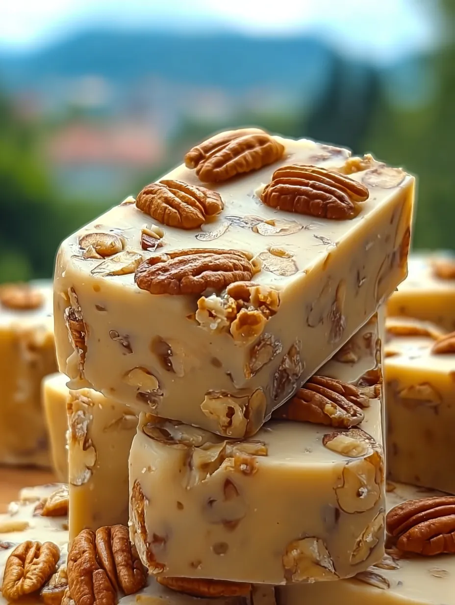 Old-Fashioned Maple Butter Pecan Fudge – A Timeless Candy Classic