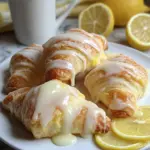 Lemon Cream Cheese Crescent Rolls