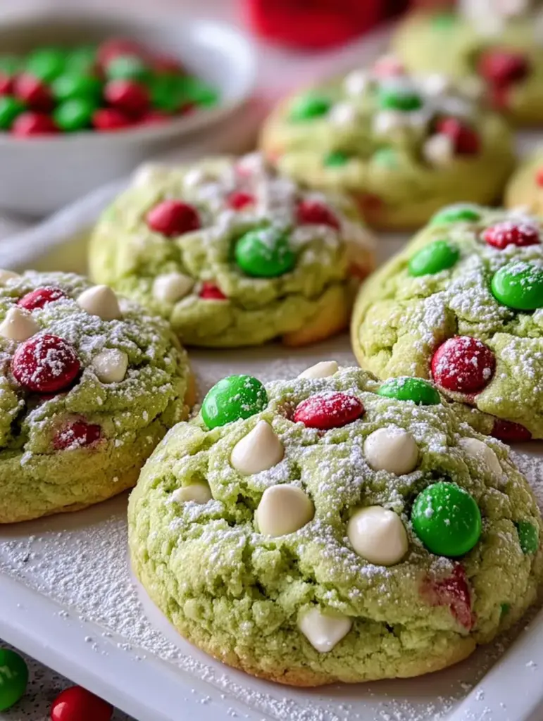 Perfect Grinch Cookies
