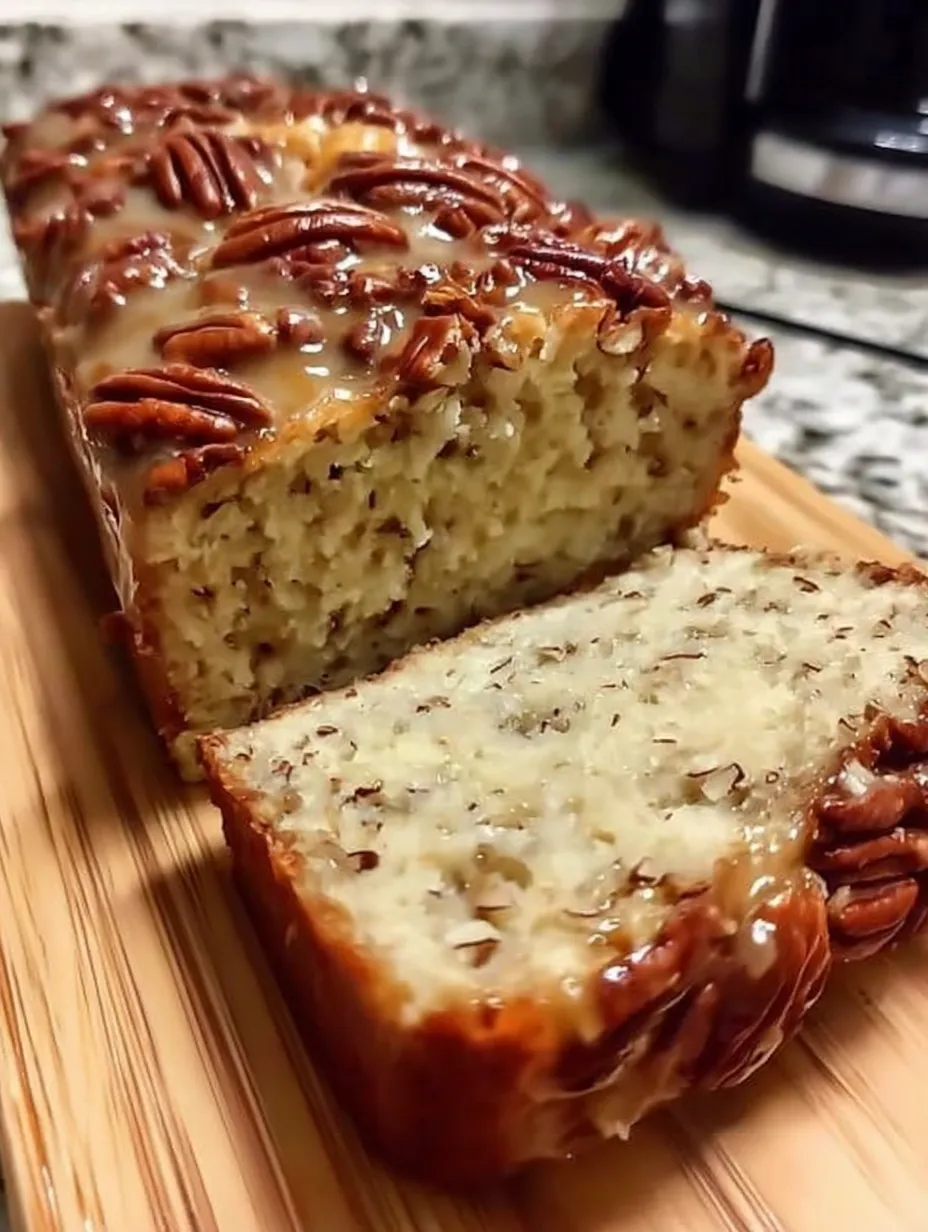 🍍 Moist Pineapple Coconut Pecan Loaf – Alabama-Style Sweet Pecan Bread 🥥