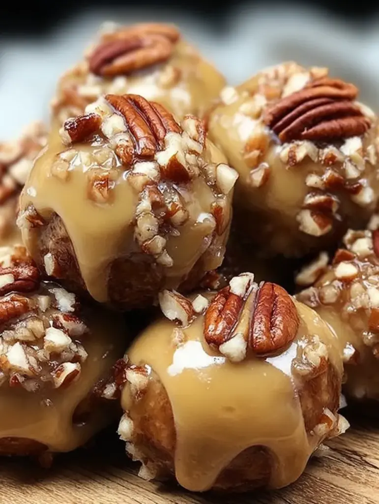 Caramel Pecan Truffle Bites