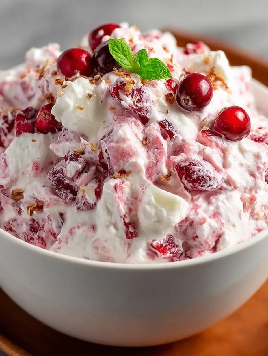 Real Cranberry Pineapple Fluff