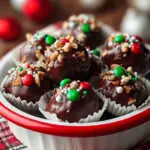 Holiday Chocolate Crunch Truffles
