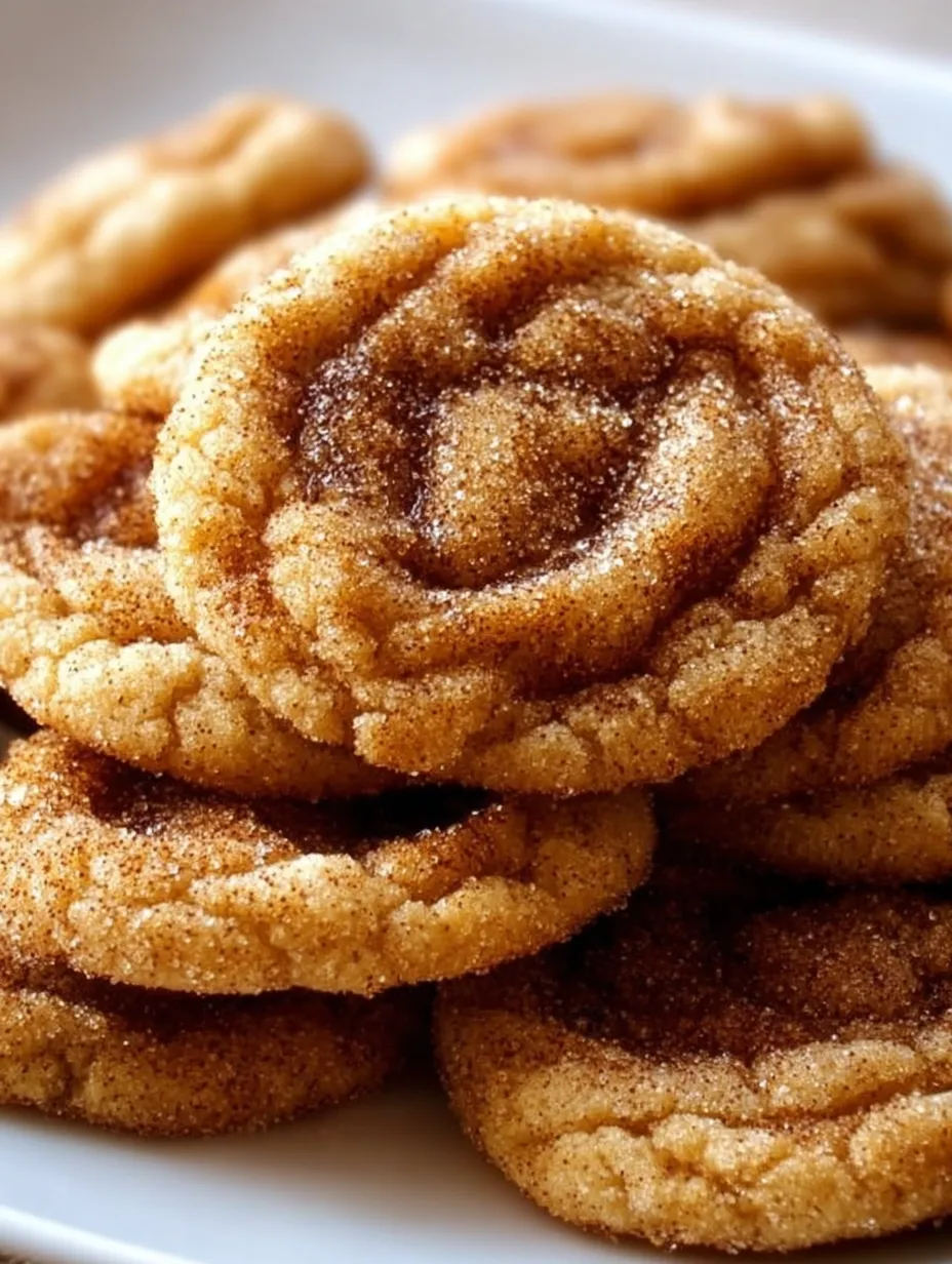Brown Sugar Caramel Crinkle Cookies Recipe 🍪