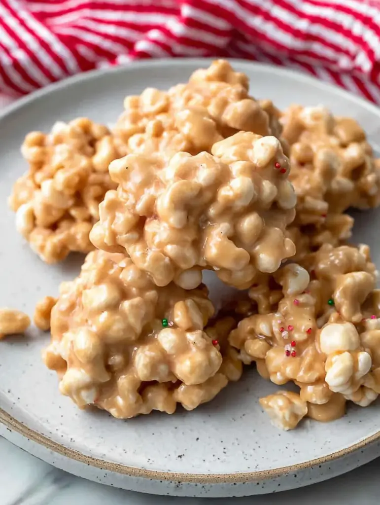 White Chocolate Peanut Marshmallow Clusters