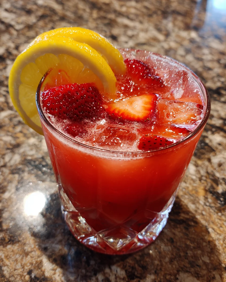 Strawberry Vodka Lemonade
