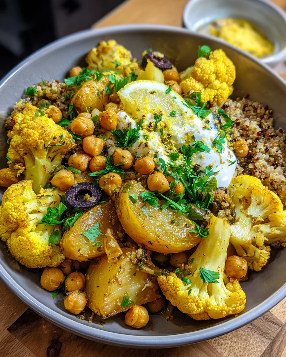 Turmeric Cauliflower Chickpea Potatoes: A Flavorful Delight