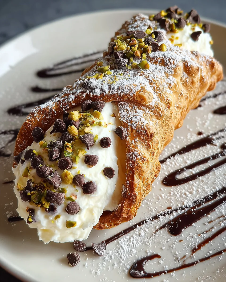 Decadent Italian Cannoli Cake with Creamy Ricotta Filling awaits your taste buds!