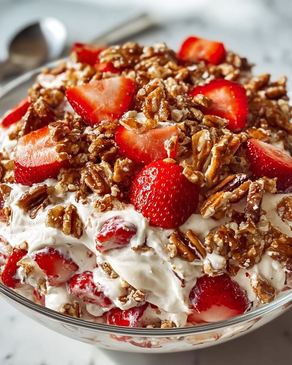 Strawberry Crackle Salad