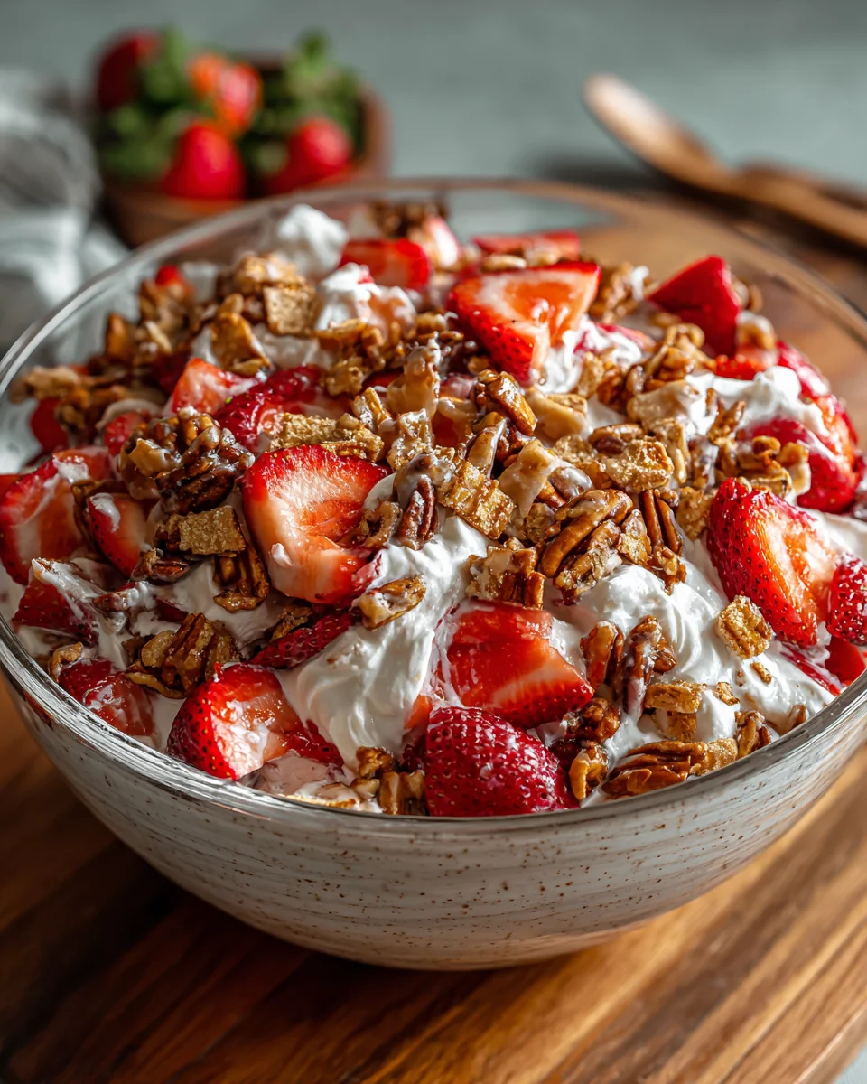 Strawberry Crackle Salad