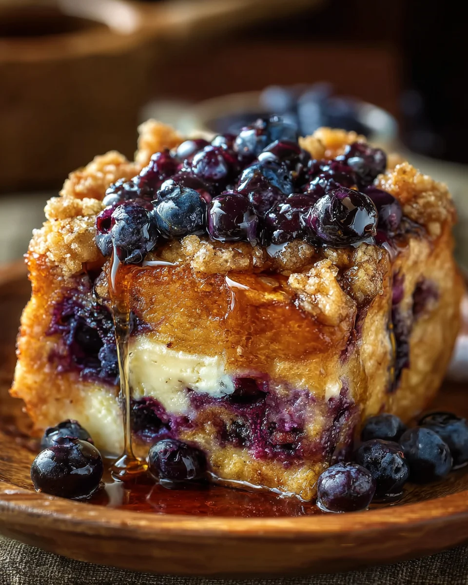Blueberry Cream Cheese French Toast: A Delicious Treat!