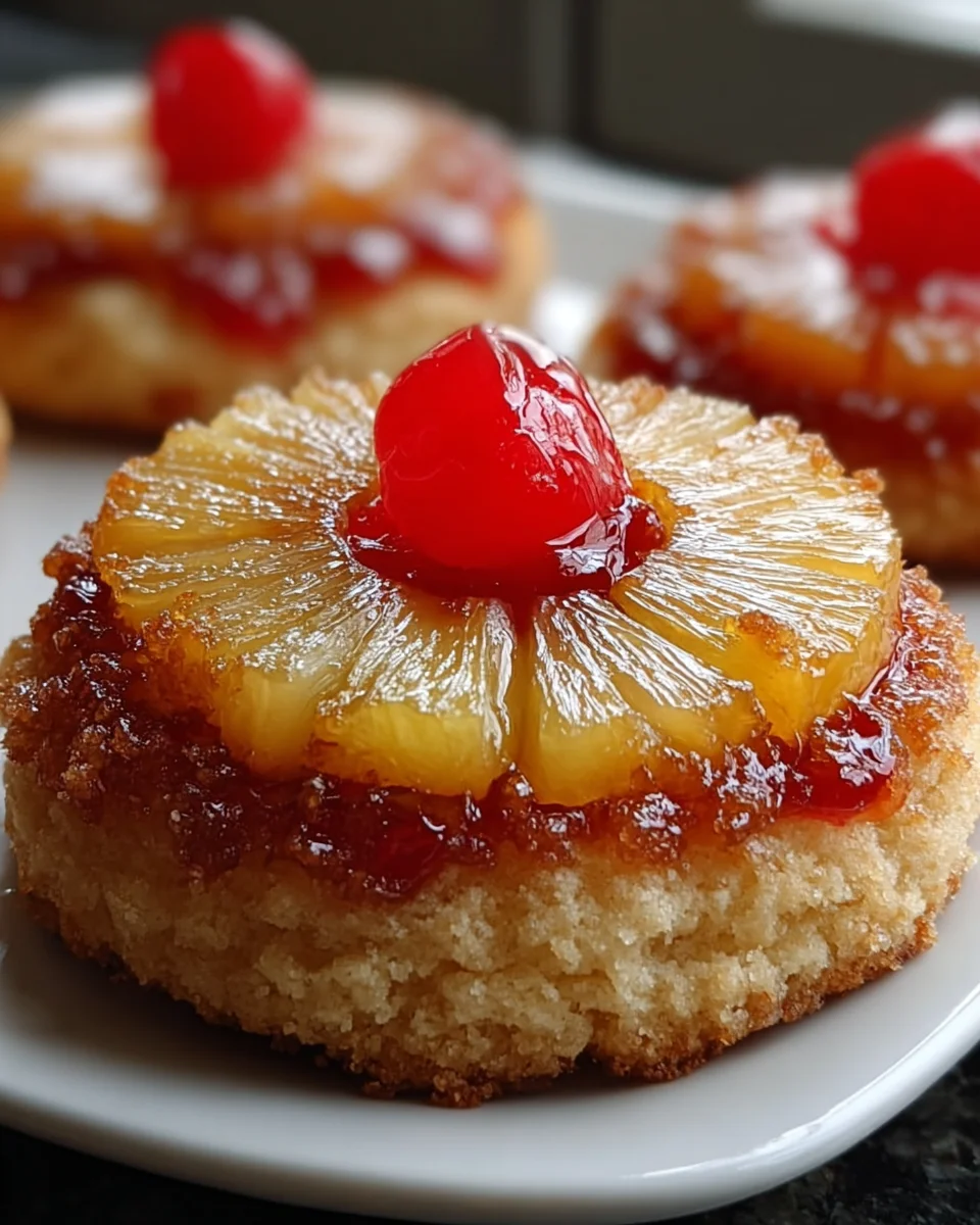 Pineapple Upside Down Sugar Cookies: A Sweet Delight!