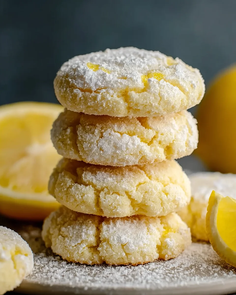 Lemon Sugar Cookies
