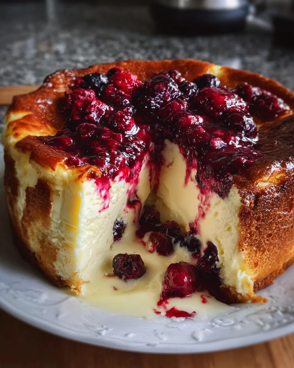 Citrus Berry Burnt Cheesecake: A Delicious Delight Awaits!
