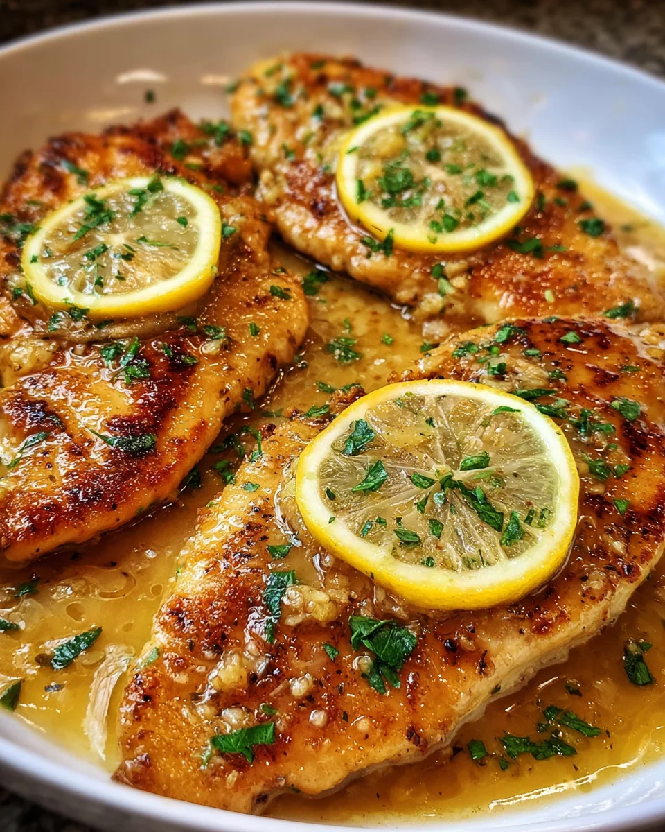 Lemon Butter Chicken Francese