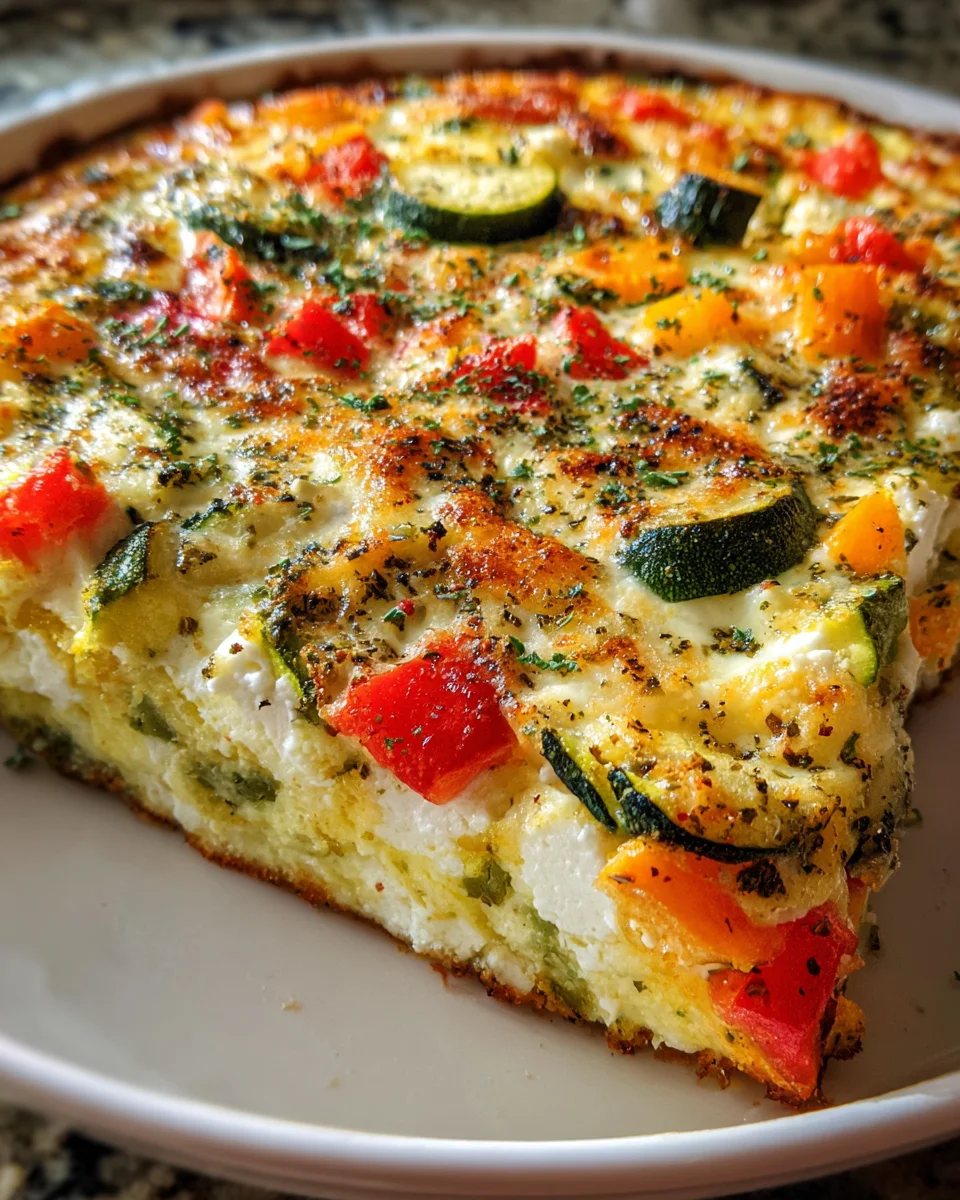 Cottage Cheese and Veggie Bake