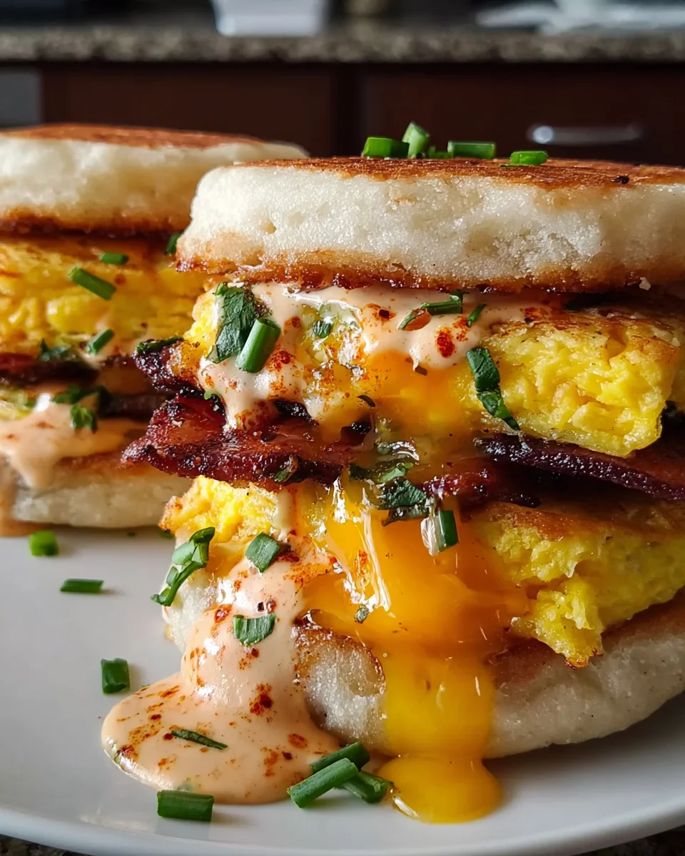 Spicy Chipotle Egg Breakfast Sandwiches That Wow!