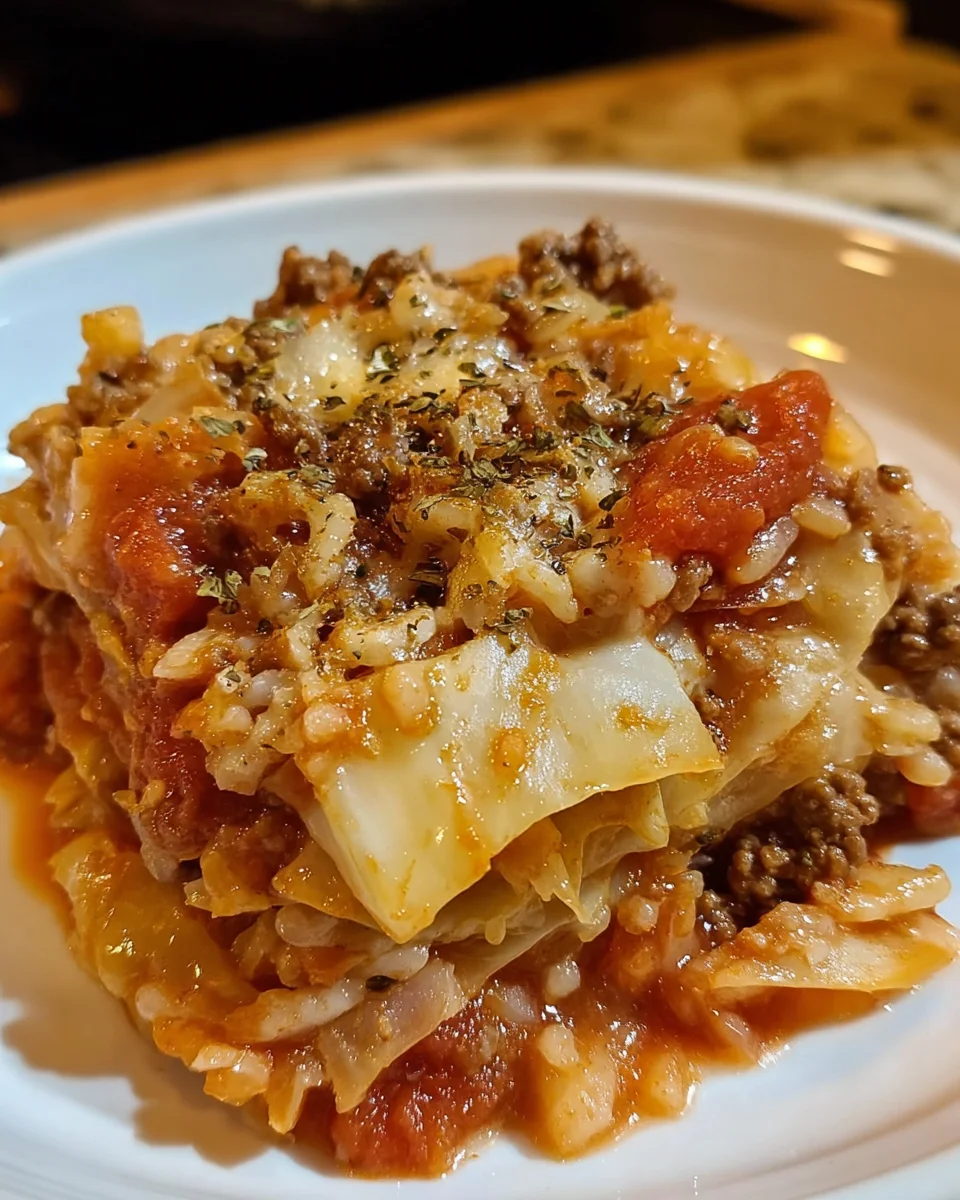Crockpot Cabbage Roll Casserole: A Flavorful Delight!