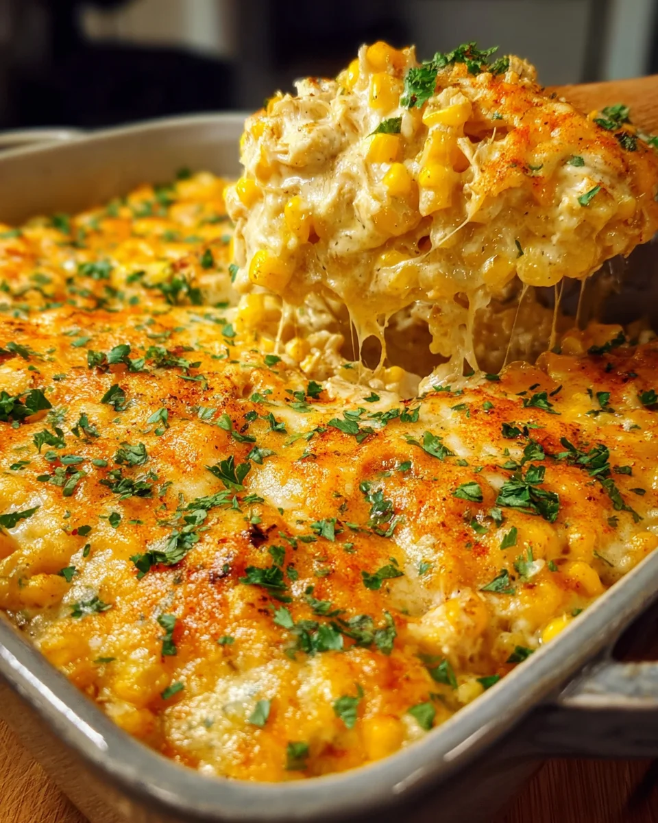 Street Corn Chicken Casserole