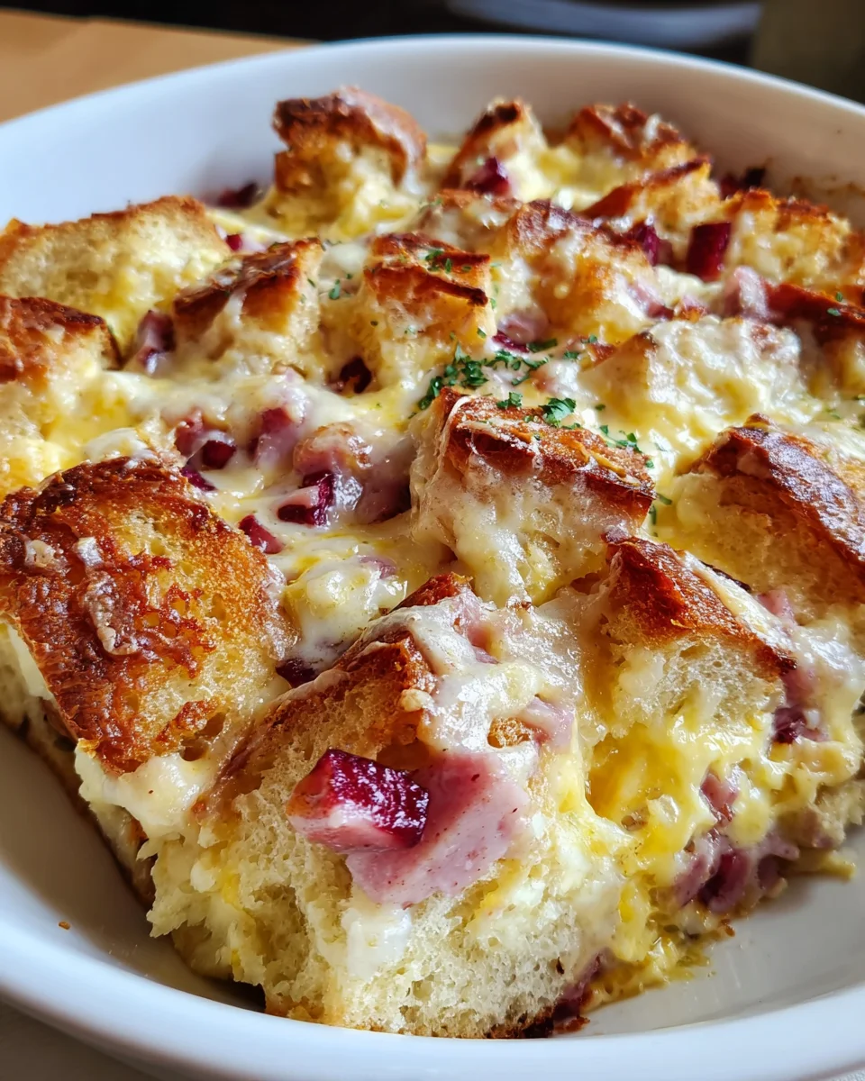 Monte Cristo Breakfast Casserole: A Delicious Delight!