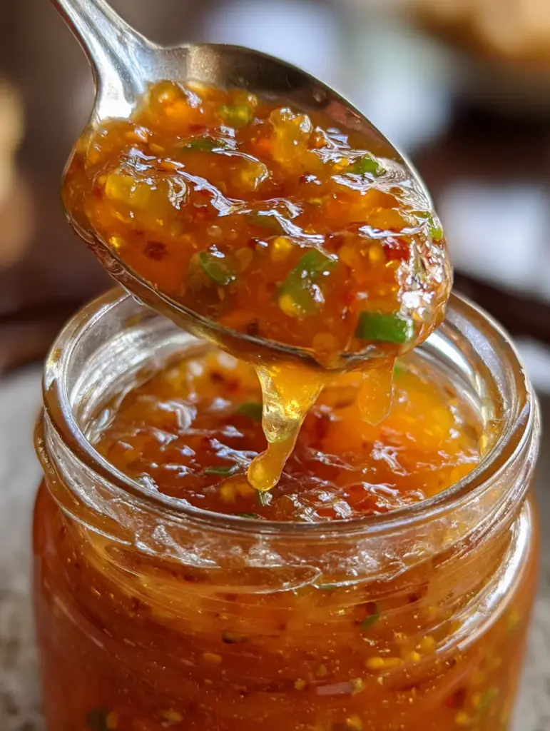 Peach Jalapeño Summer Pepper Jam