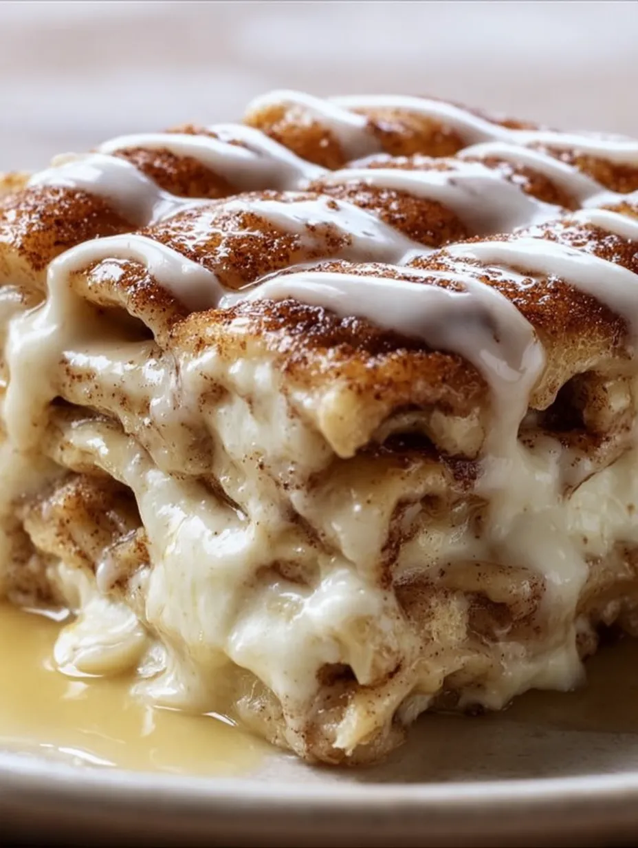 Cinnamon Roll Lasagna