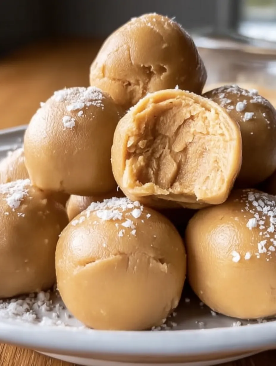Creamy Peanut Butter Bliss Balls