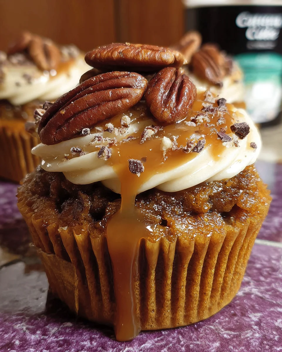 Pecan Pie Pumpkin Cupcakes: Delight in Every Bite!