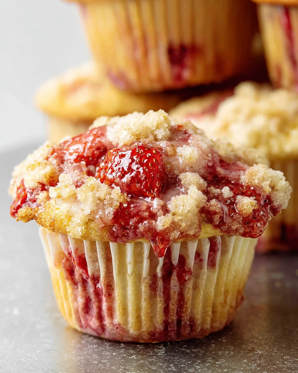 Double Strawberry Muffins: A Sweet Delight Awaits!
