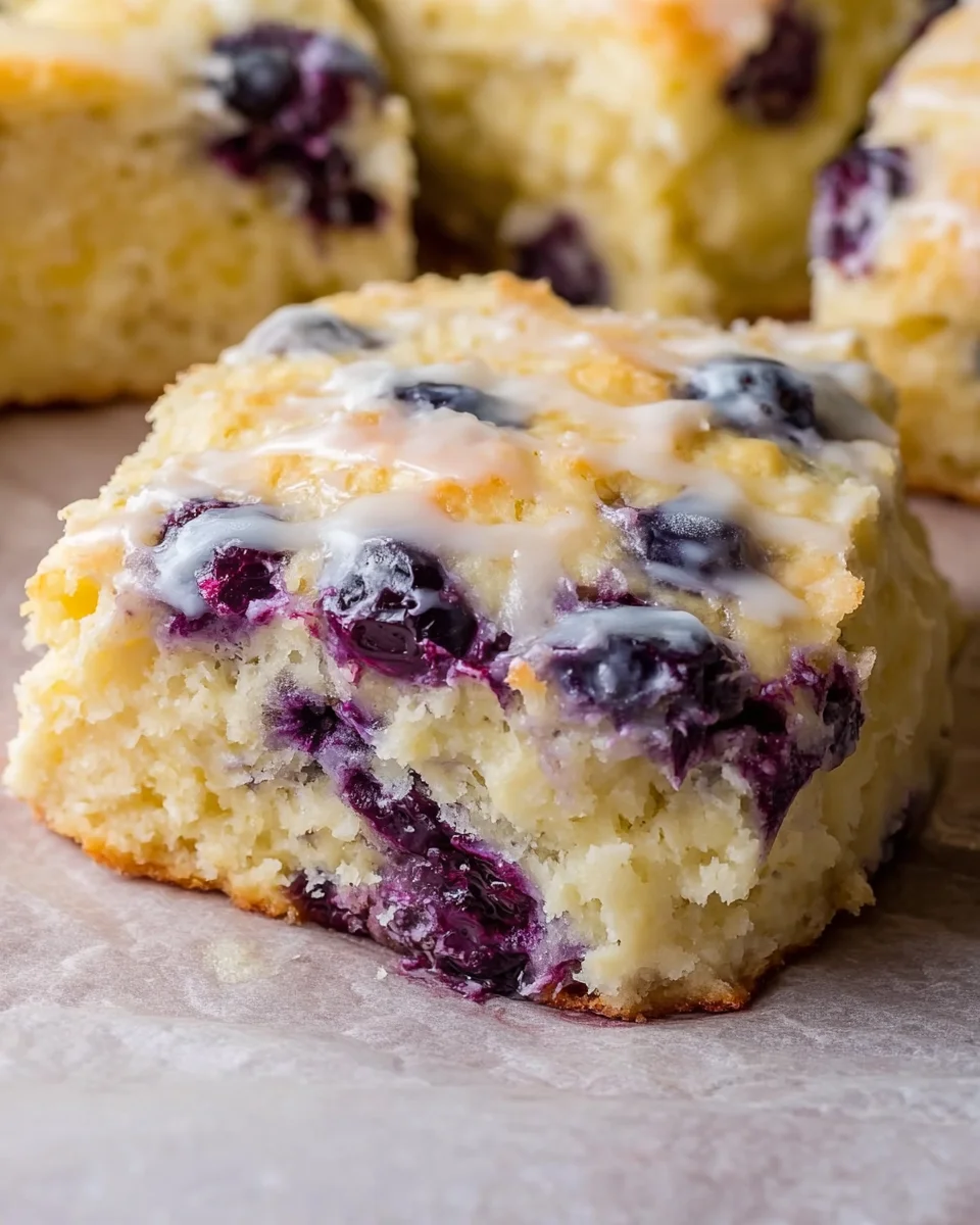 Lemon Blueberry Butter Swim Biscuits: A Blissful Treat!