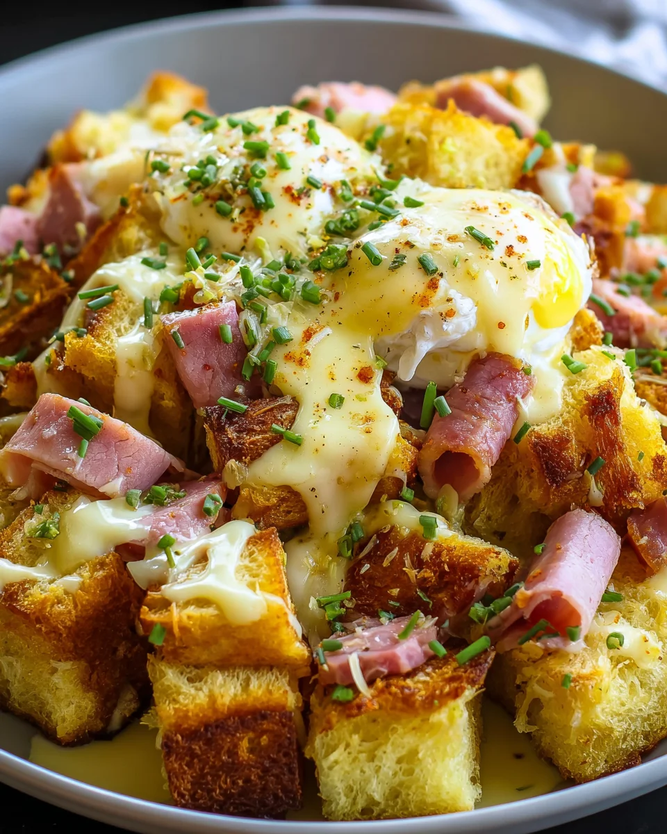 Overnight Eggs Benedict Casserole: Easy and Delicious!