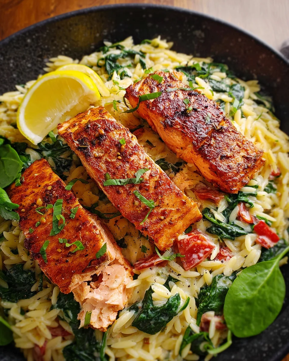Salmon Orzo: Discover This Creamy, Flavorful Recipe!