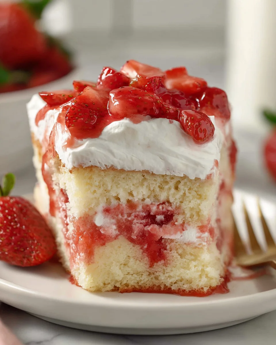 Strawberry Shortcake Sheet Cake: A Delightful Recipe!