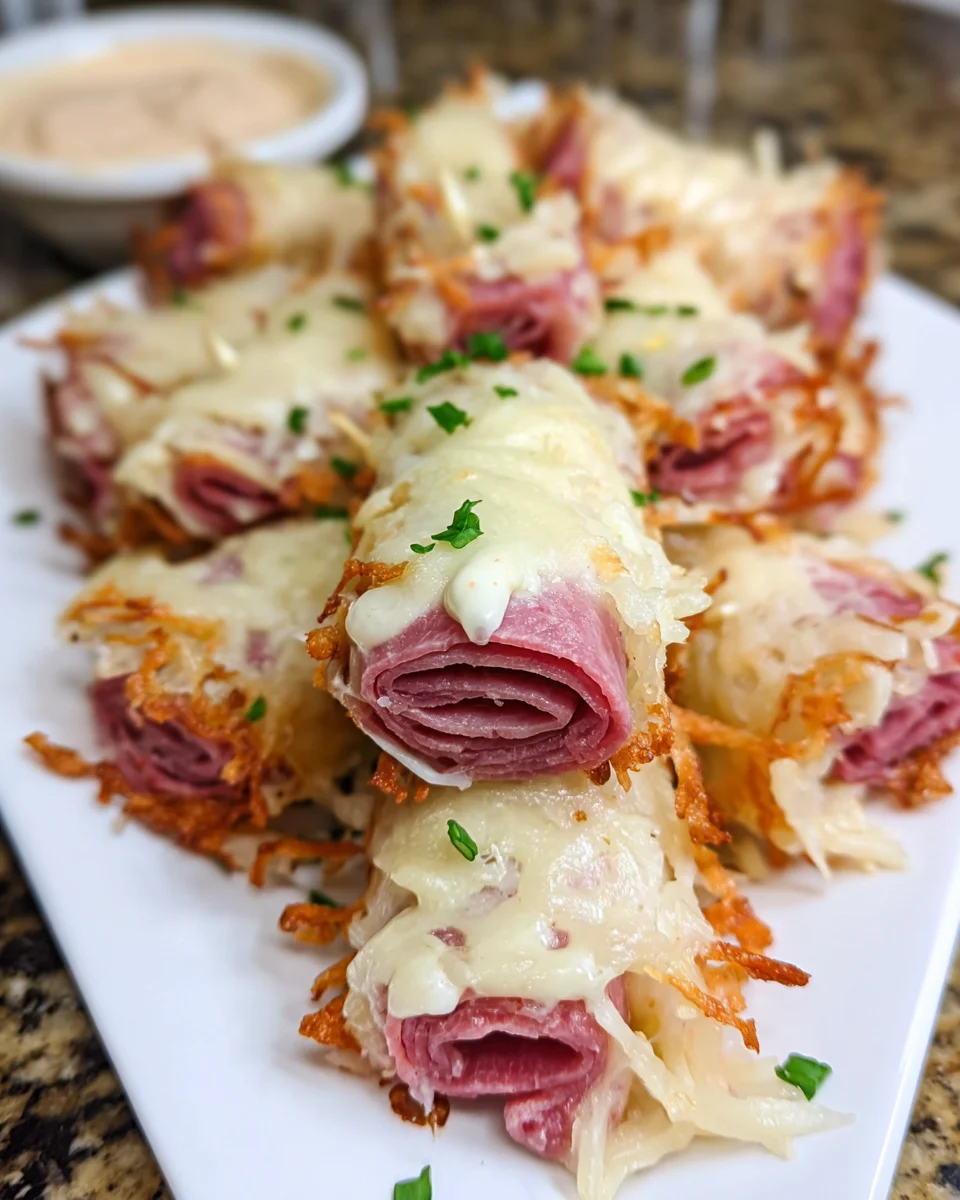 Keto Crispy Reuben Roll-Ups: A Delicious Low-Carb Treat!