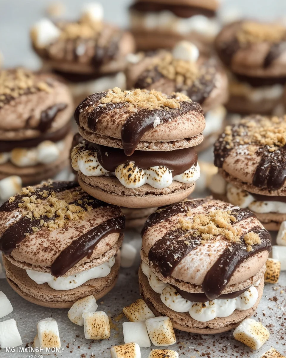 S’mores French Macarons Recipe