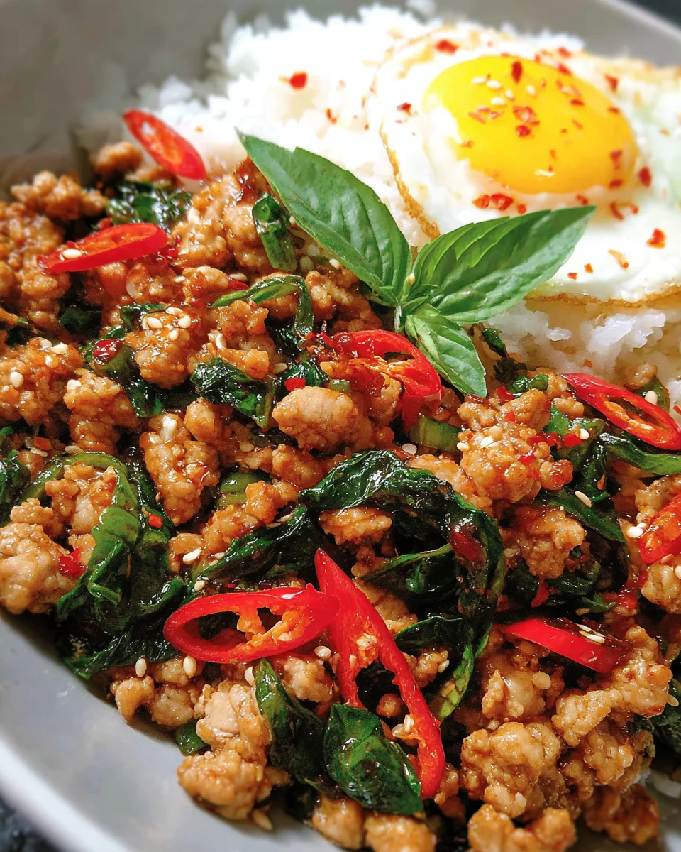 Thai Basil Chicken Pad Gai: Savor This Easy Recipe!