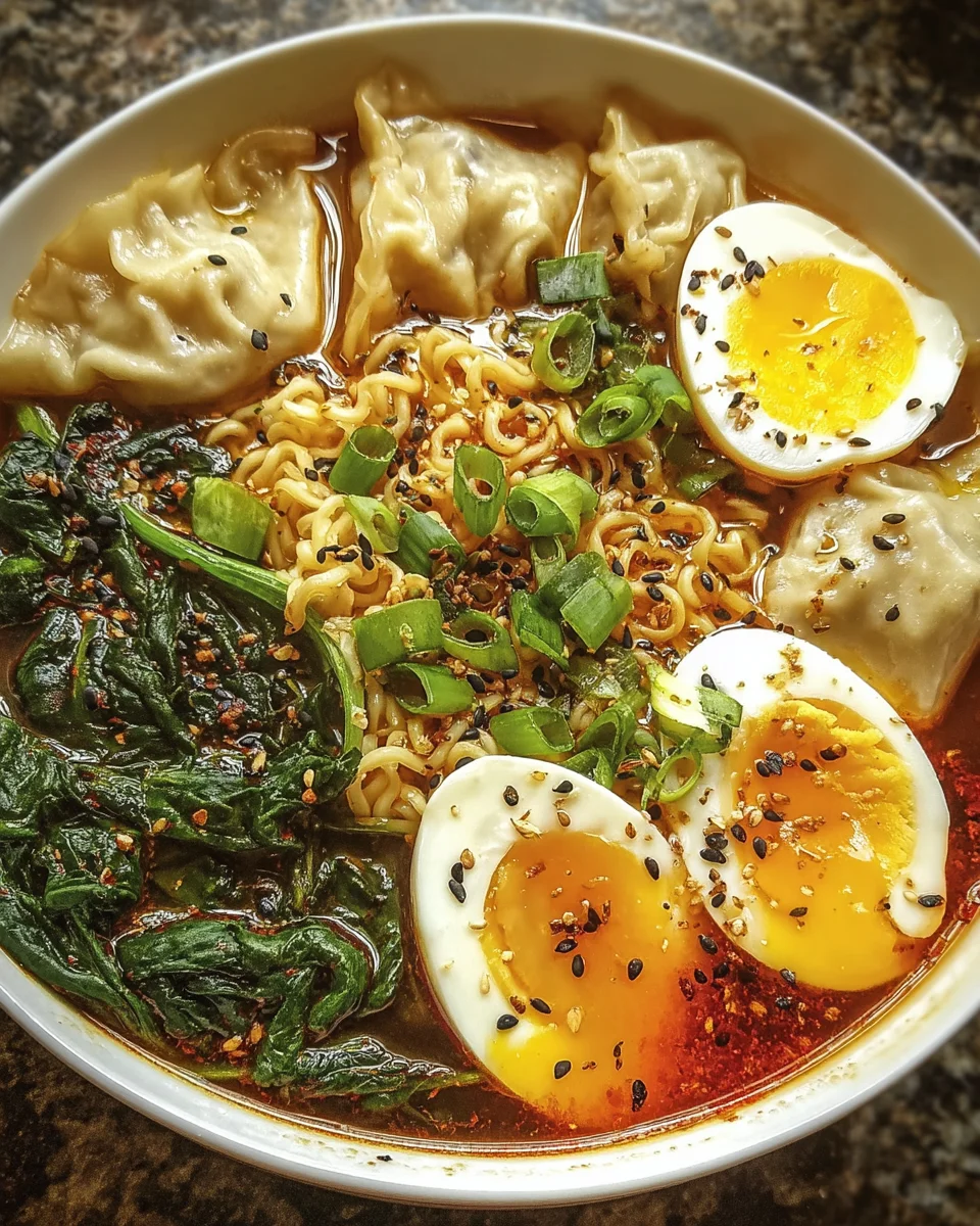 Dumpling Ramen Bowl Soup: A Deliciously Easy Recipe!