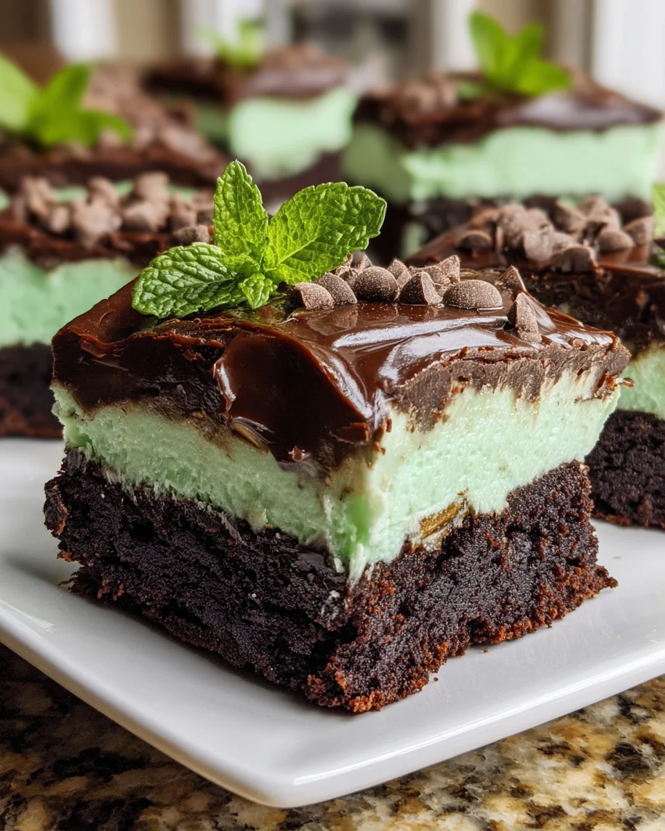 Mint Brownies