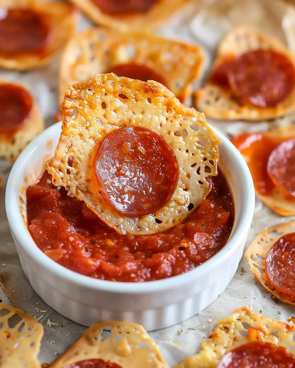 2-Ingredient Pepperoni Chips Recipe (Tiktok Viral) That Delights!
