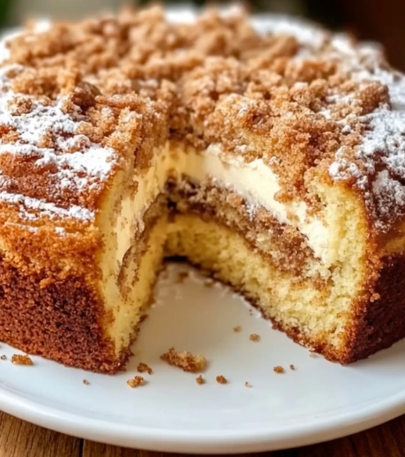 Mom’s Sour Cream Coffee Cake