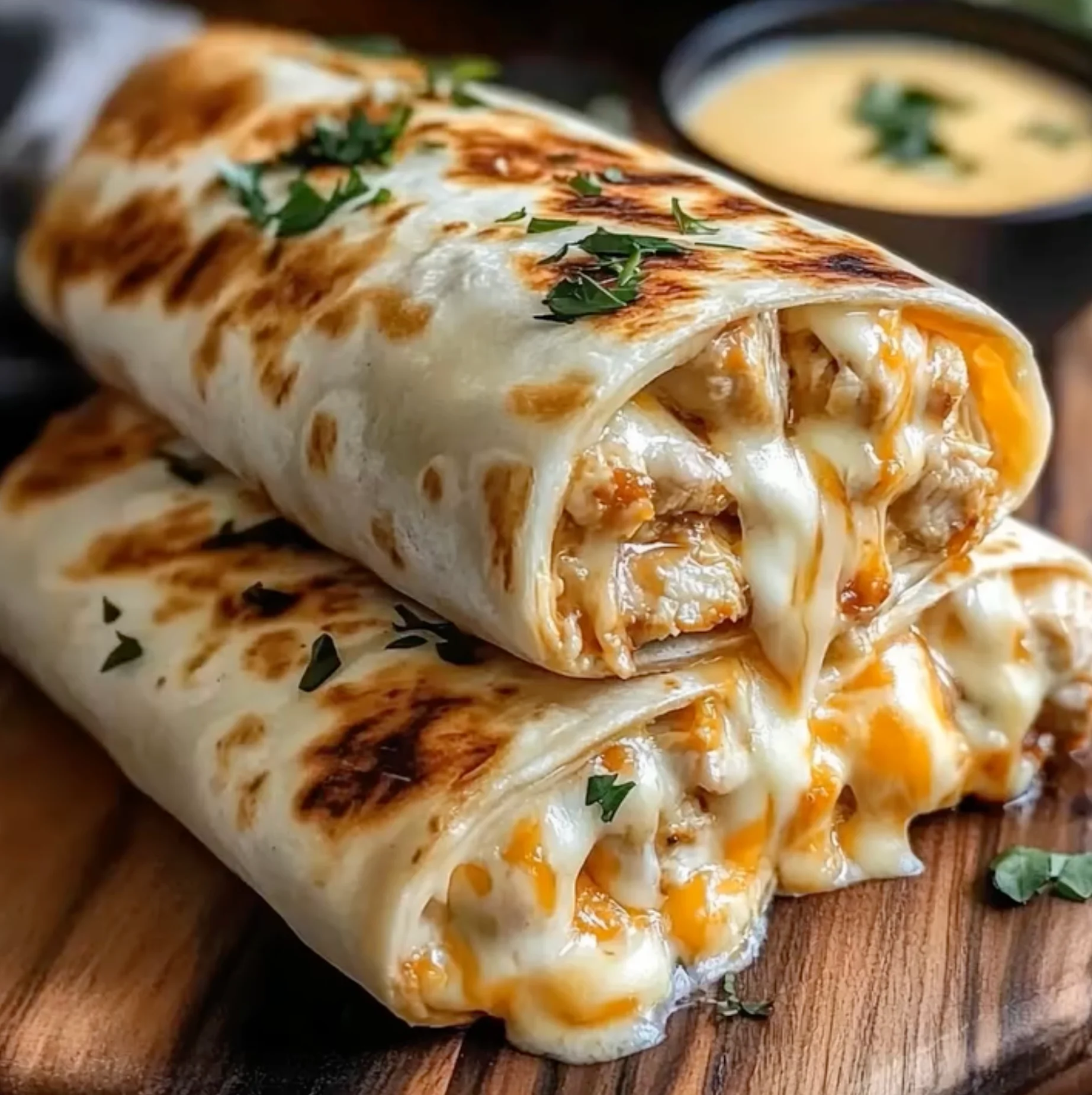 Ooey-Gooey Cheesy Garlic Chicken