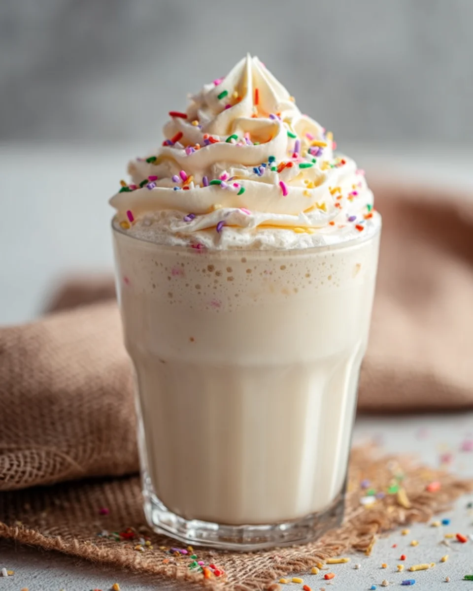 Birthday Cake Milkshake