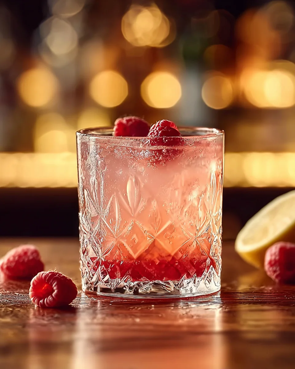 Raspberry Vodka Sour