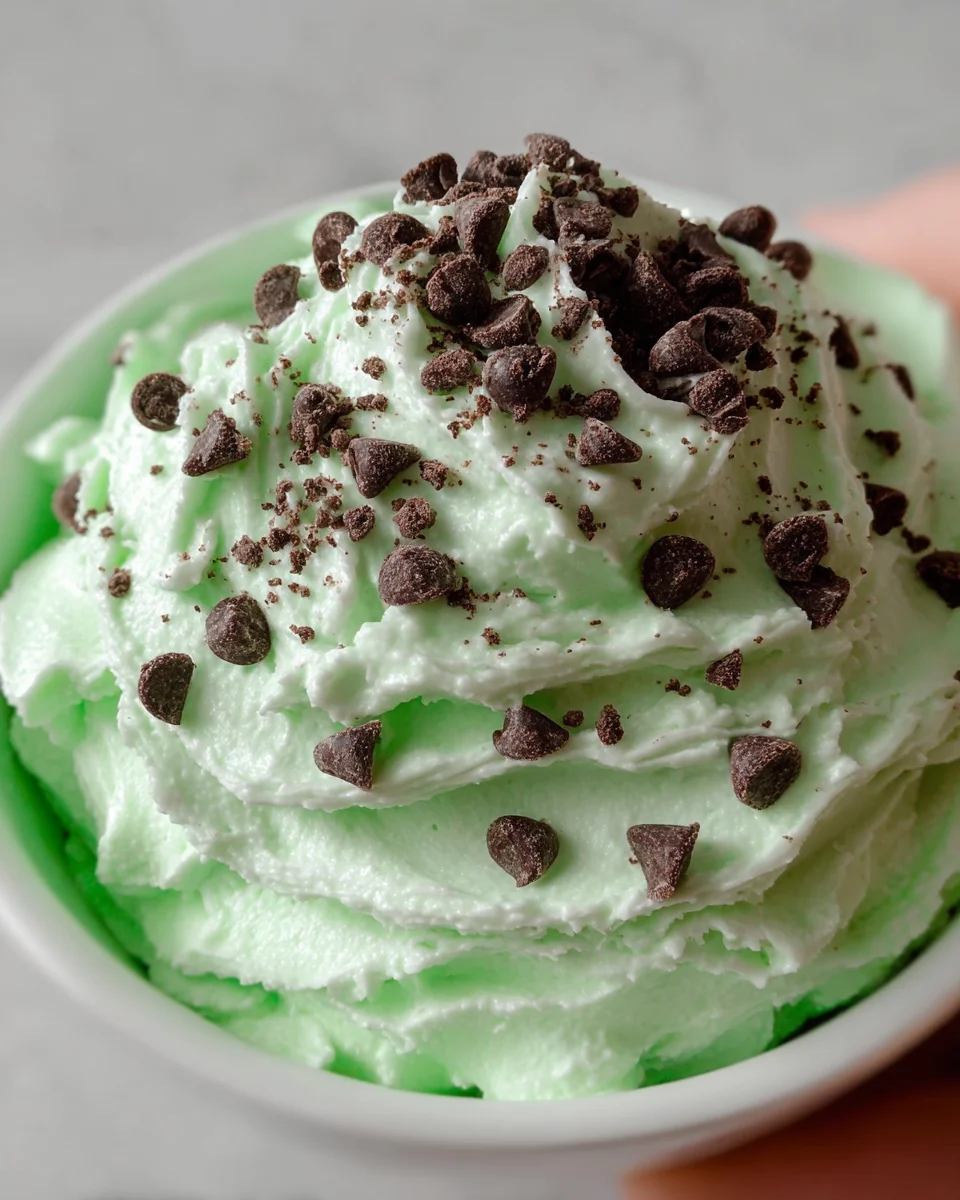 Mint Chocolate Chip Dip: A Creamy Delight to Enjoy!